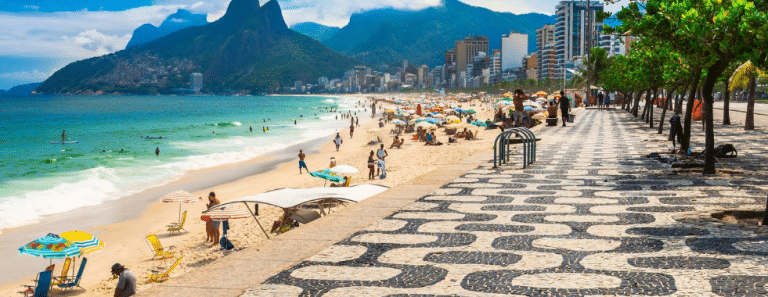 Plage Rio La plage d'Ipanema à Rio de Janeiro - Rio20